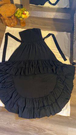 Long black dress