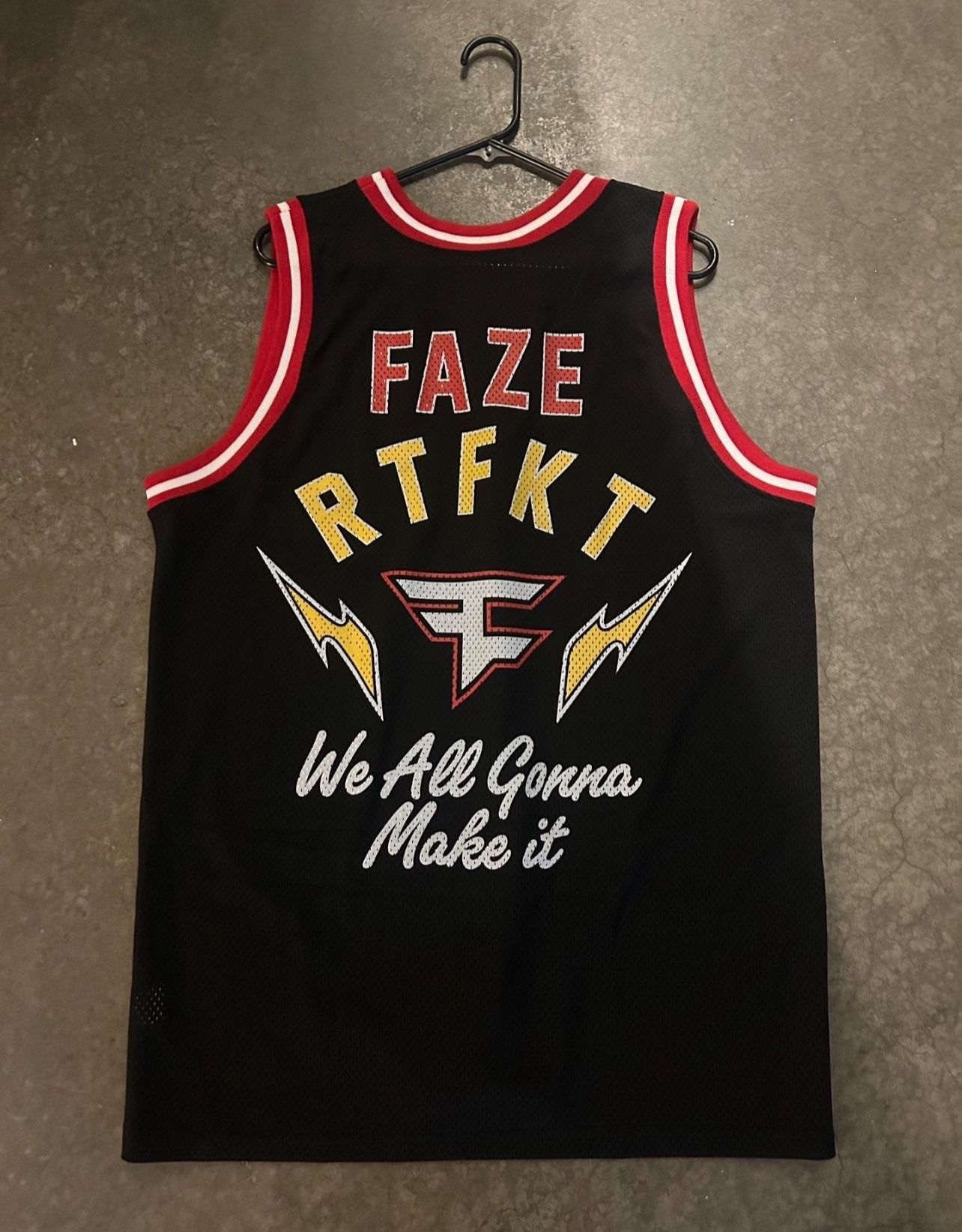 Faze x RTFKT Basketball Jersey XL