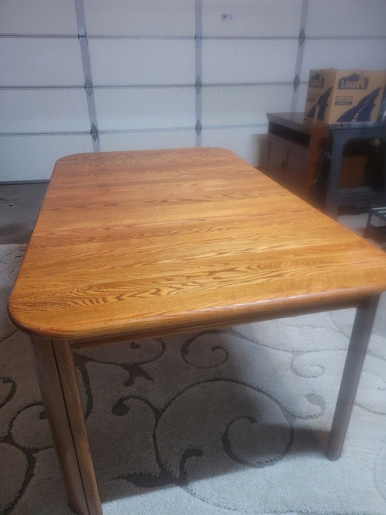 Kitchen Table Solid Oak