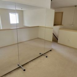 FOLDING WARDROBE MIRROR - No Glass!