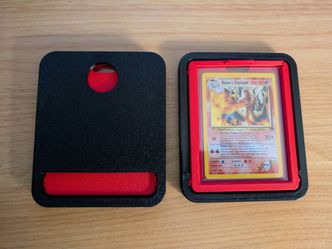 Top loader tcg card wall display