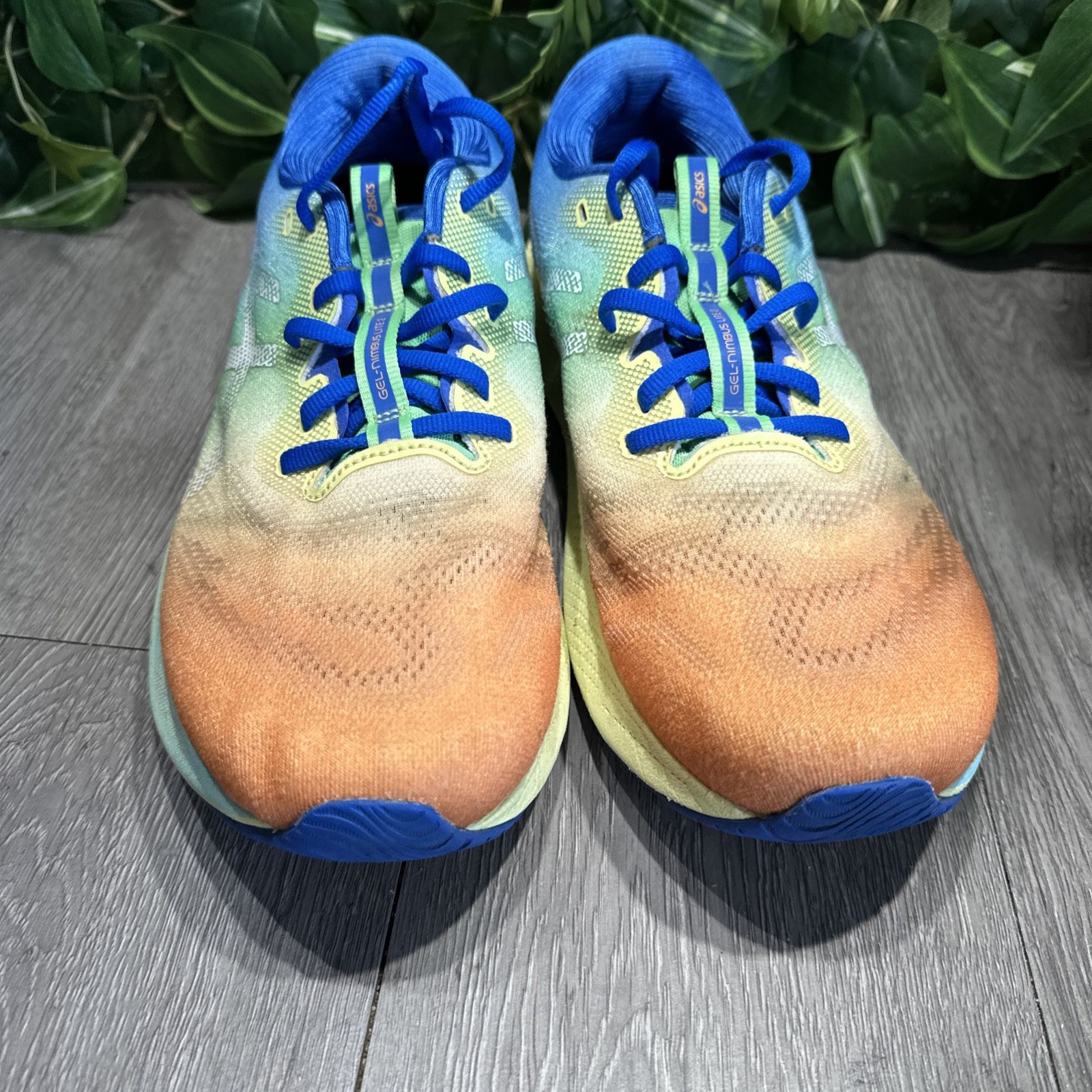 Asics Gel Nimbus Lite 2 1011B272 Green Running Sneaker Mens Size 11  Walk Shoes Asics Gel Nimbus Lite 2 1011B272 Green Running Sneaker Mens  main image 2