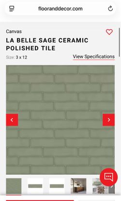 Sage Ceramic Tile