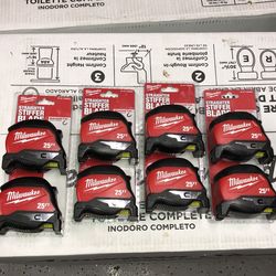 Milwaukee 25ft Magnetic Tape Measure (2-Pack)