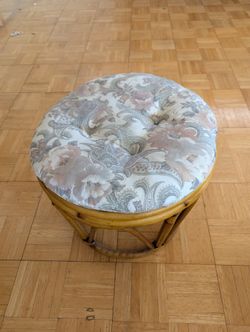 Bamboo Ottoman