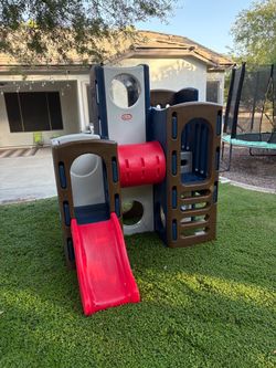 Little Tikes Large Backyard Playset – 2 Slides + Climber – $325 OBO