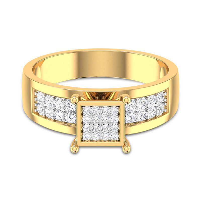 "Refine Square Zircon Luxury Princess Fashion Square Rings for Women, EVGG1262
 
