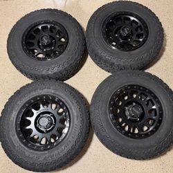 Method 17” Wheels and Tires 5 Lug