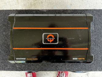 10” Subs And 2000 Watt Amp