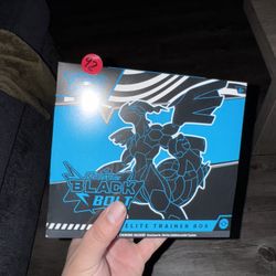 Black Bolt Elite Trainer Box Pokemon Card 