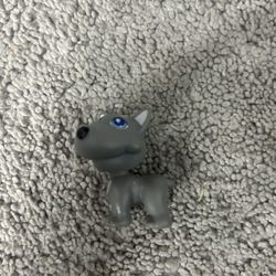 Black dog figure