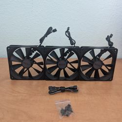3x NZXT Quiet Airflow Fans