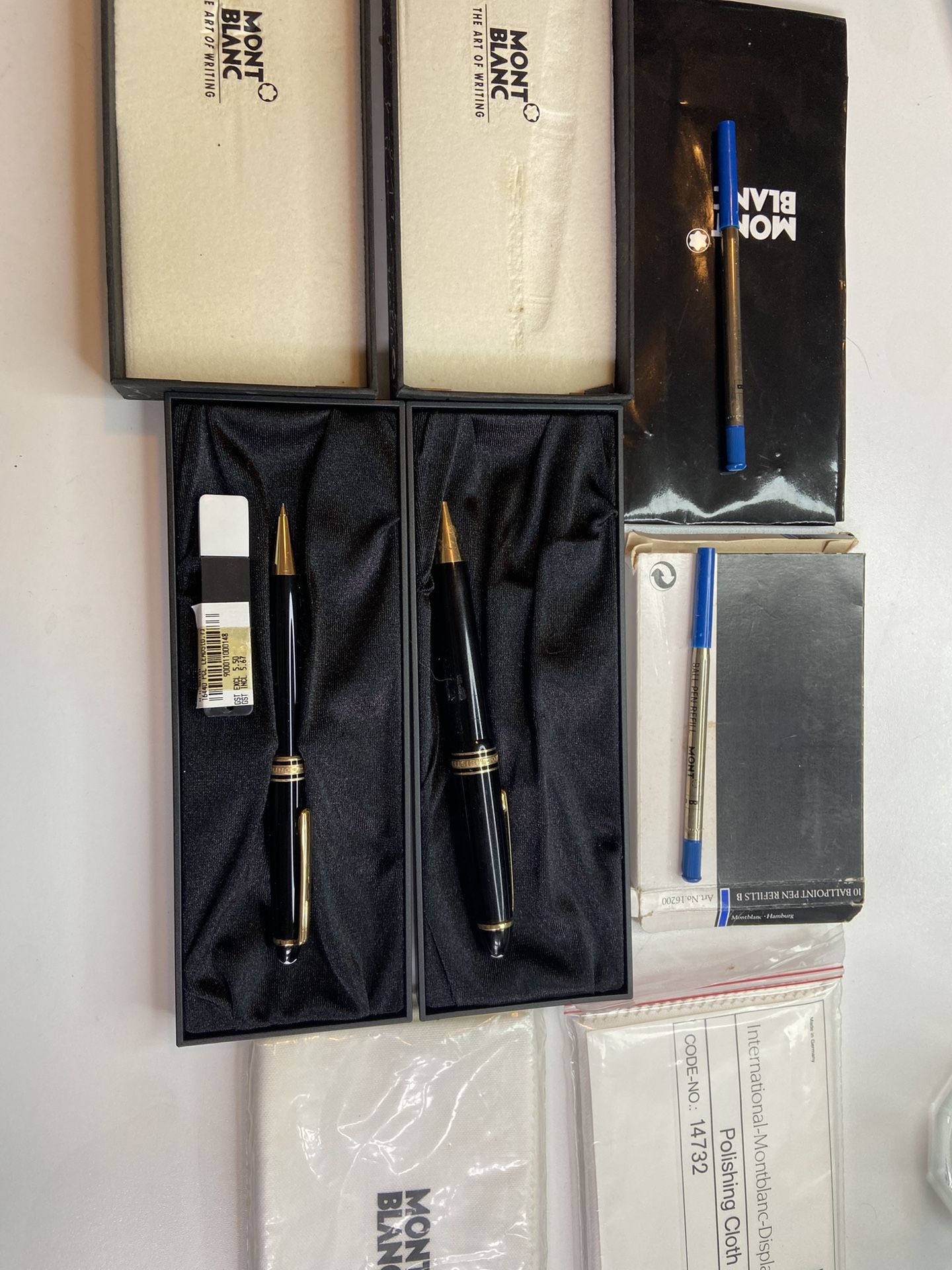 Montblanc Meisterstuck Classique 165 And 161 Made 1995