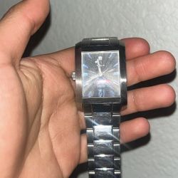 Guess Watch Stainless Steal Sliver Tone Men's Watch 