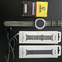 Samsung Galaxy Watch 8 Classic 46mm - white - (LTE + Wifi)