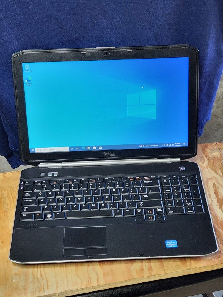 Dell Laptop Intel Core i3 Processor 8gb Ram Webcam Wifi HDMI Microsoft Office Installed 