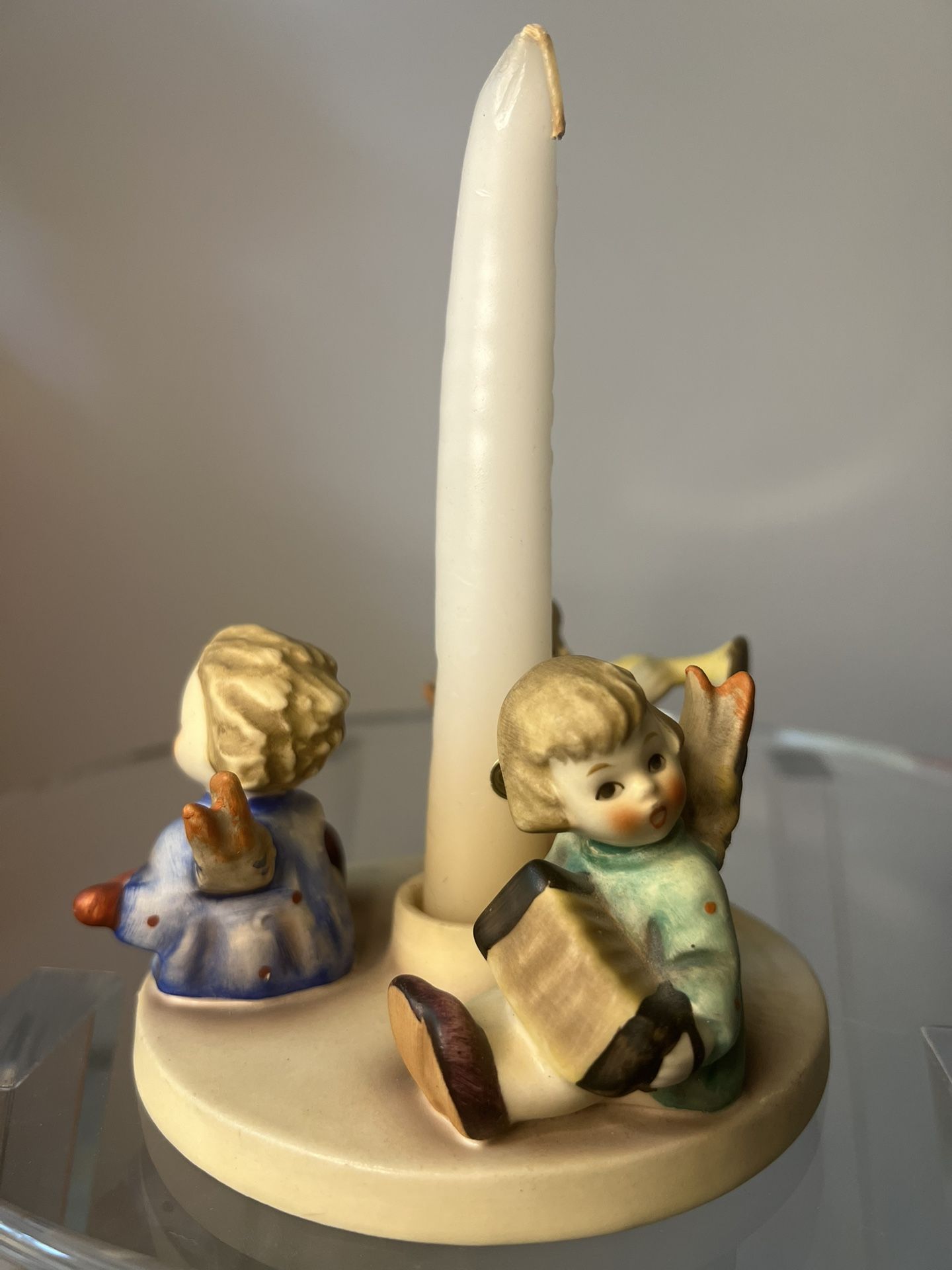 Hummel Goebel Figurine #37 HERALD ANGELS Candle Holder Figurine