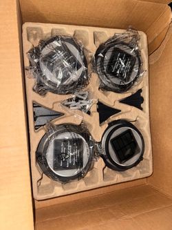 Solar Ground Lights 4-Pack