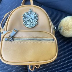 Harry Potter Hufflepuff Mini Backpack Brand New