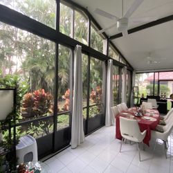 8 Dinning Swivel Chairs