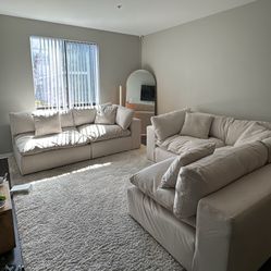 Cream Cloud Couch 
