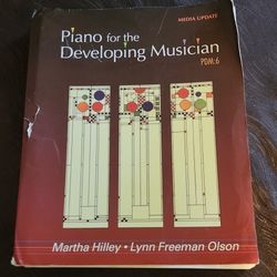 Piano learning book