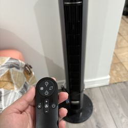 Ventilador grande con control