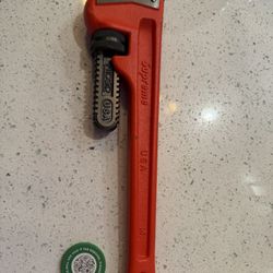 SUPREME RIDGID PIPE WRENCH