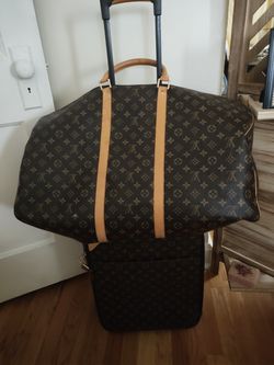 Both Items Duffle Bag And Suitcase 