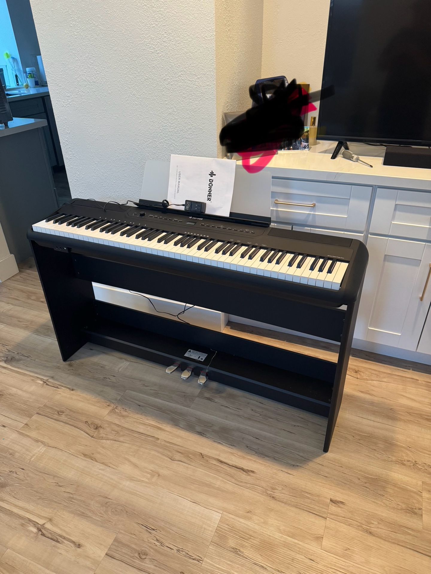 Donner SE-1 Piano - Weighted Keys - Keyboard / Digital Piano