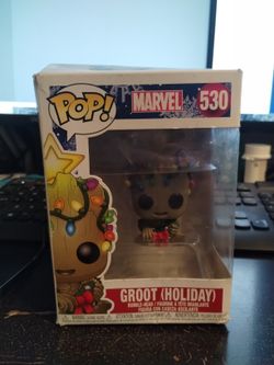 Funko Pop MARVEL GUARDIANS OF THE GALAXY - GROOT (Holiday) #530