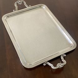 Vintage special  edition Christofle Silver tray.