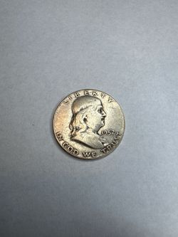 1952 Franklin Silver Half Dollar Coin