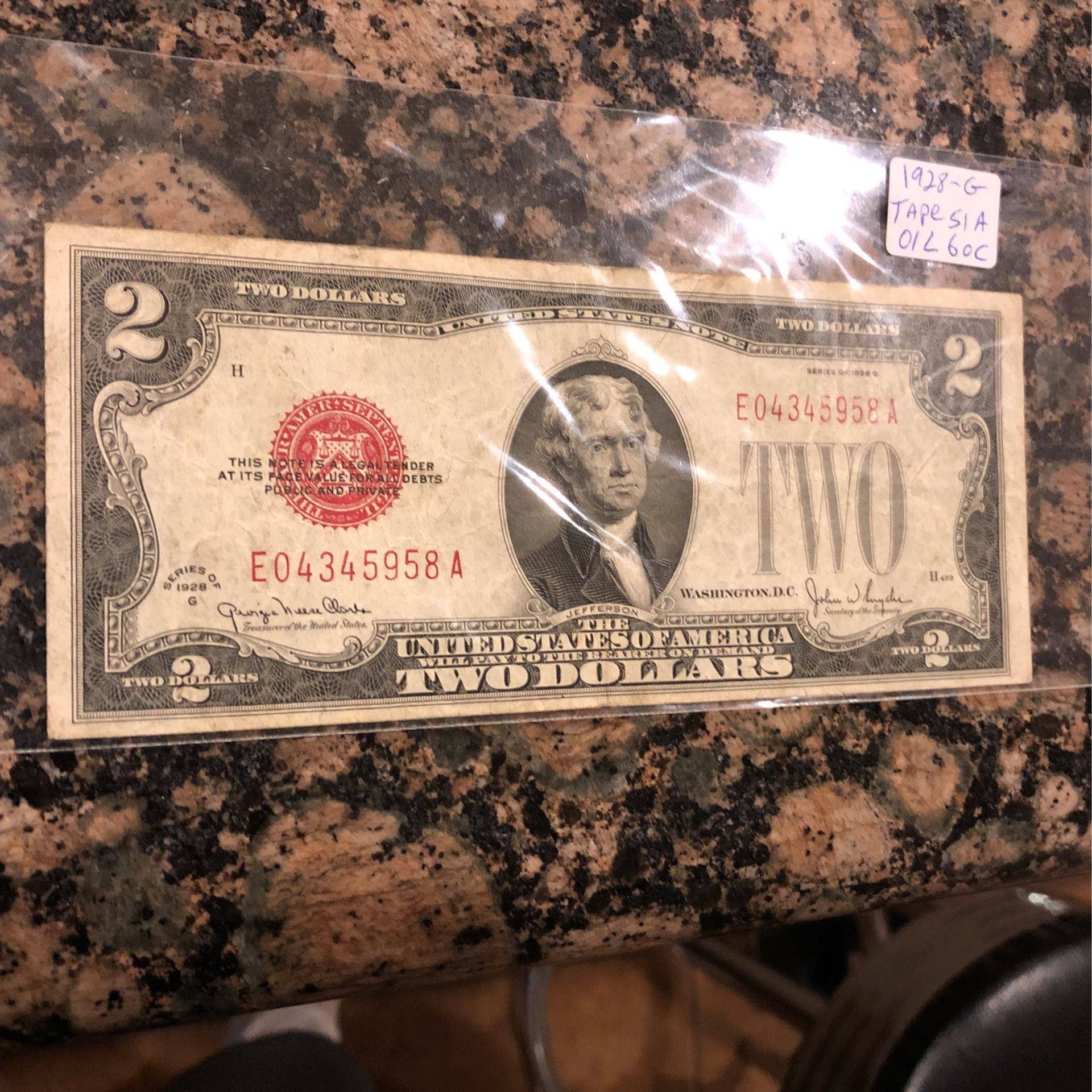 Vintage 1928 Red Seal