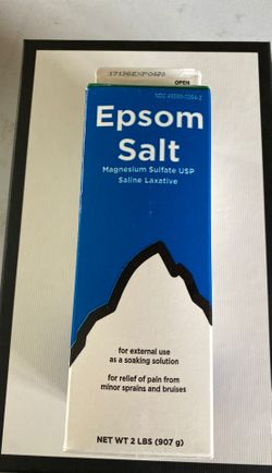 Epsom Salt 2lbs Never open