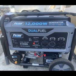 12,000 Watt Dual Fuel Generator
