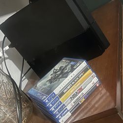 PS4 Console With Games Included 
