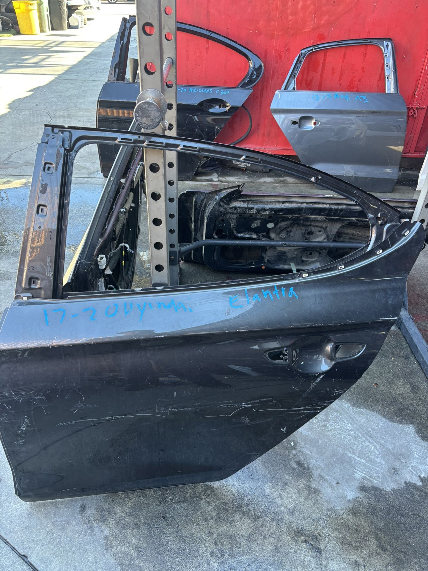 2017 2018 Hyundai Elantra Driver Left Rear Door