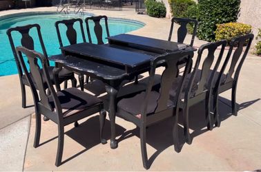 Dining Table & 8 chairs
