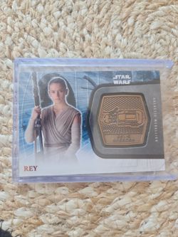 Rey bronze medalion card