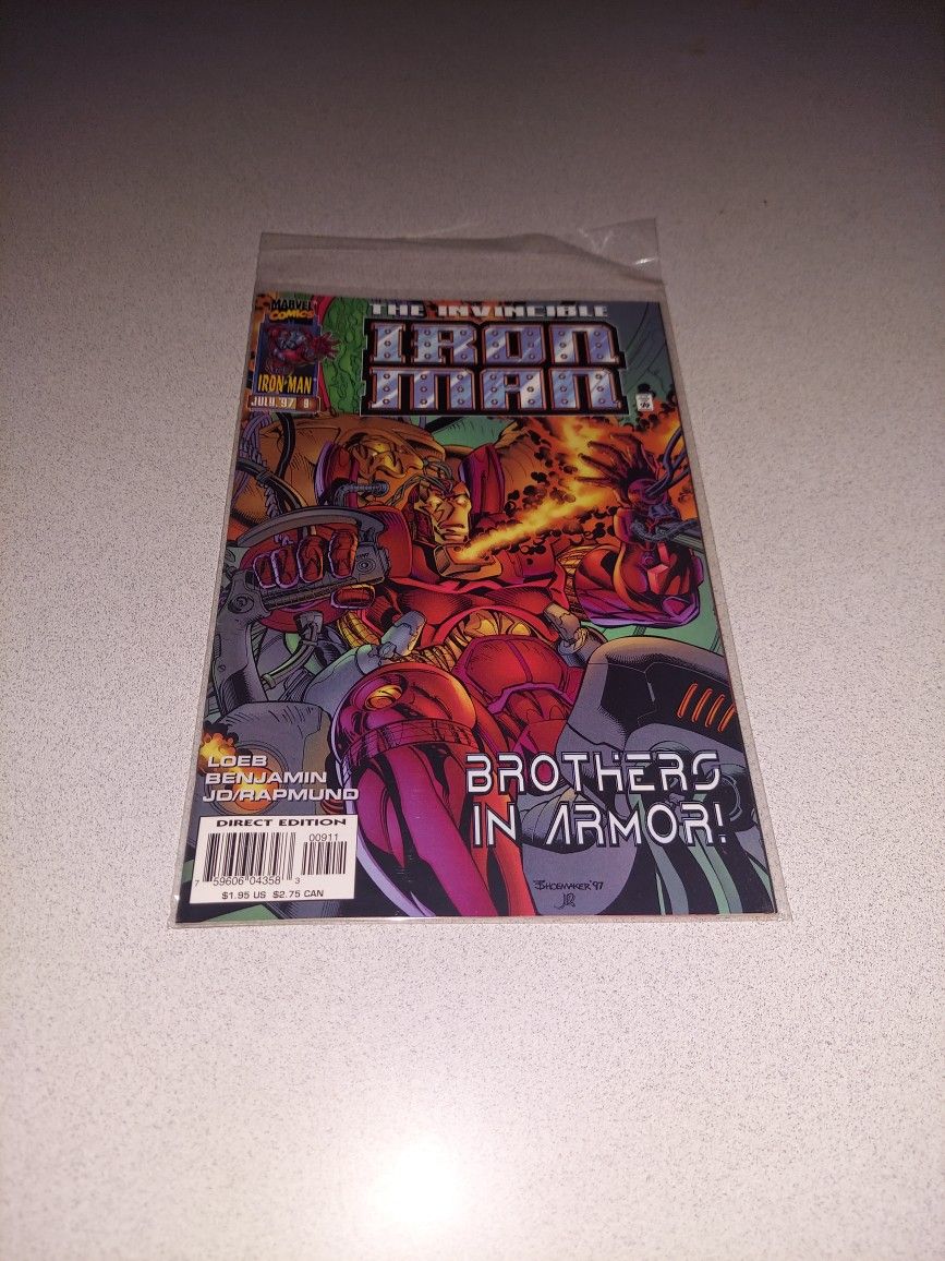 1997 THE INVINCIBLE IRON MAN #9 COMIC BAGGED