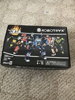 Robot Building Blocks Kit Ages 4 to 15