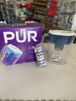 pitcher with water purifier
