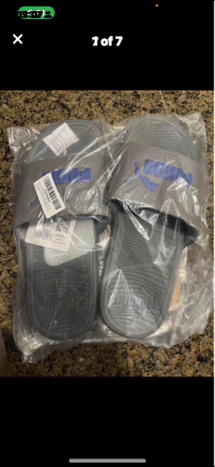 New Mens Size 10 Puma Slides Half Price Deal
