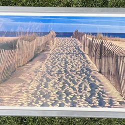 Framed Beach Print