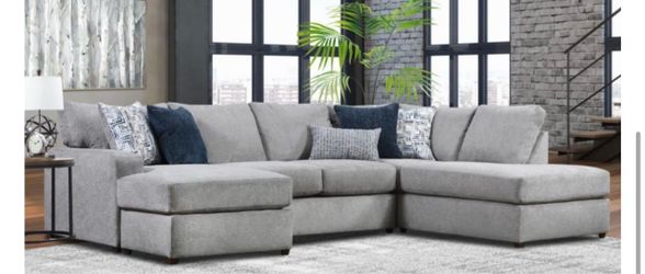 New gray sectional- ask price