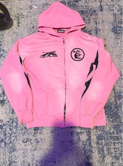 pink hellstar zip up size small