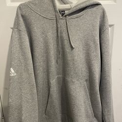Grey Adidas Sweater Large