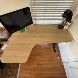 BEKANT Sit/Stand Left Corner Table Desk