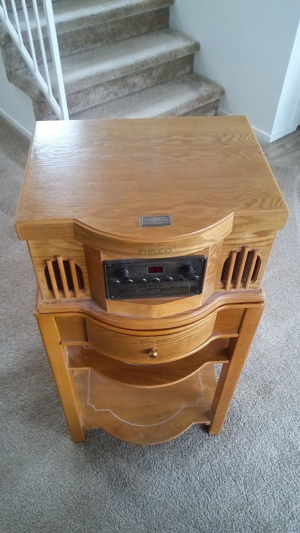 Philco antique record player